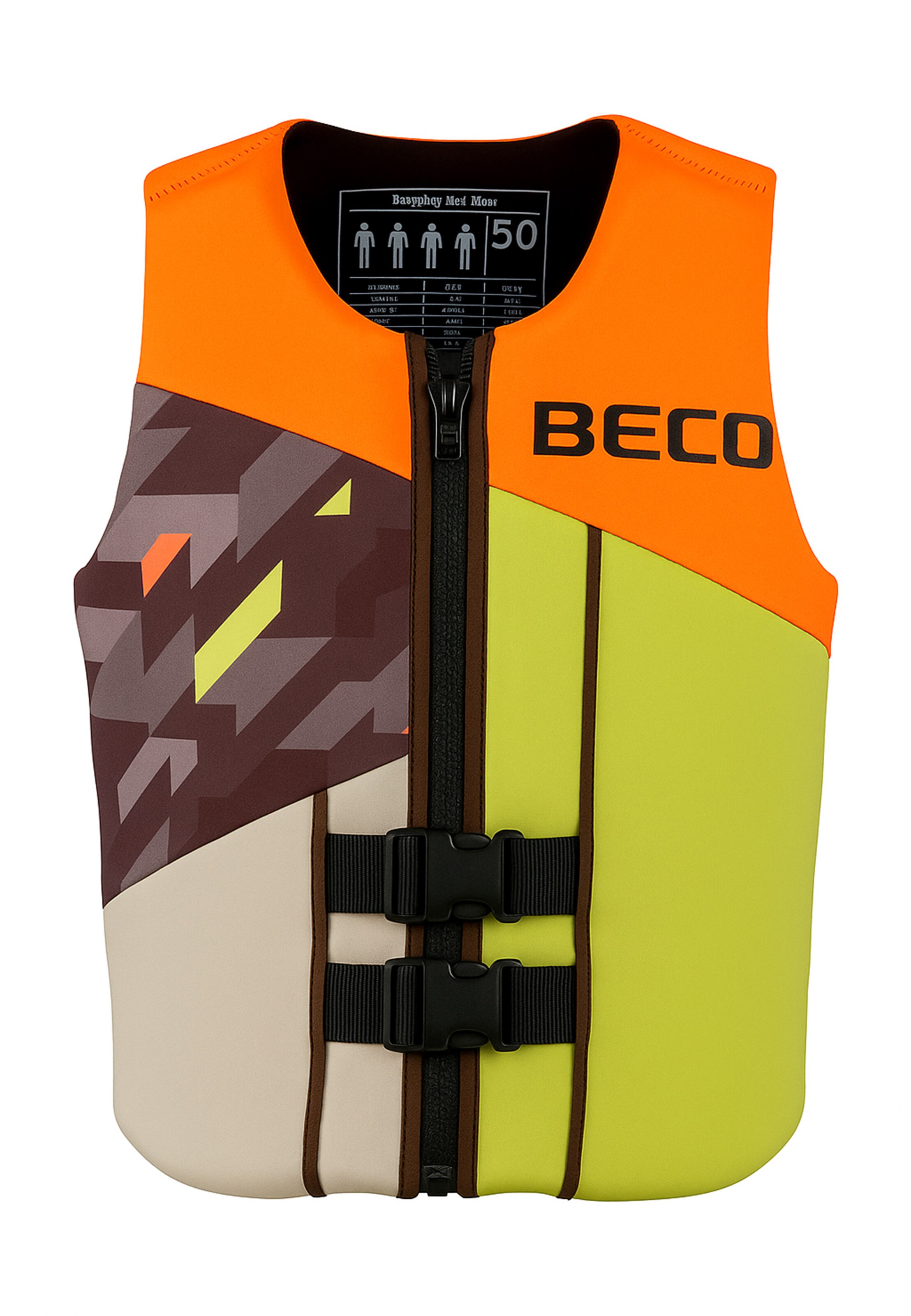 BECO the world of aquasports Accessoires 'Seaside NEO' in Gemengde kleuren: voorkant