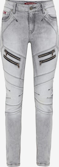 CIPO & BAXX Jeans in Slim Fit, fällt schmal aus in 26/32 in grey denim / schwarz, Produktansicht