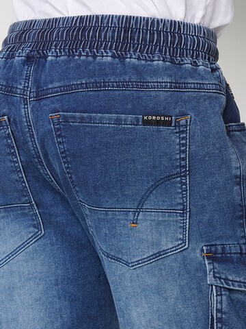 regular Jeans cargo di KOROSHI in blu