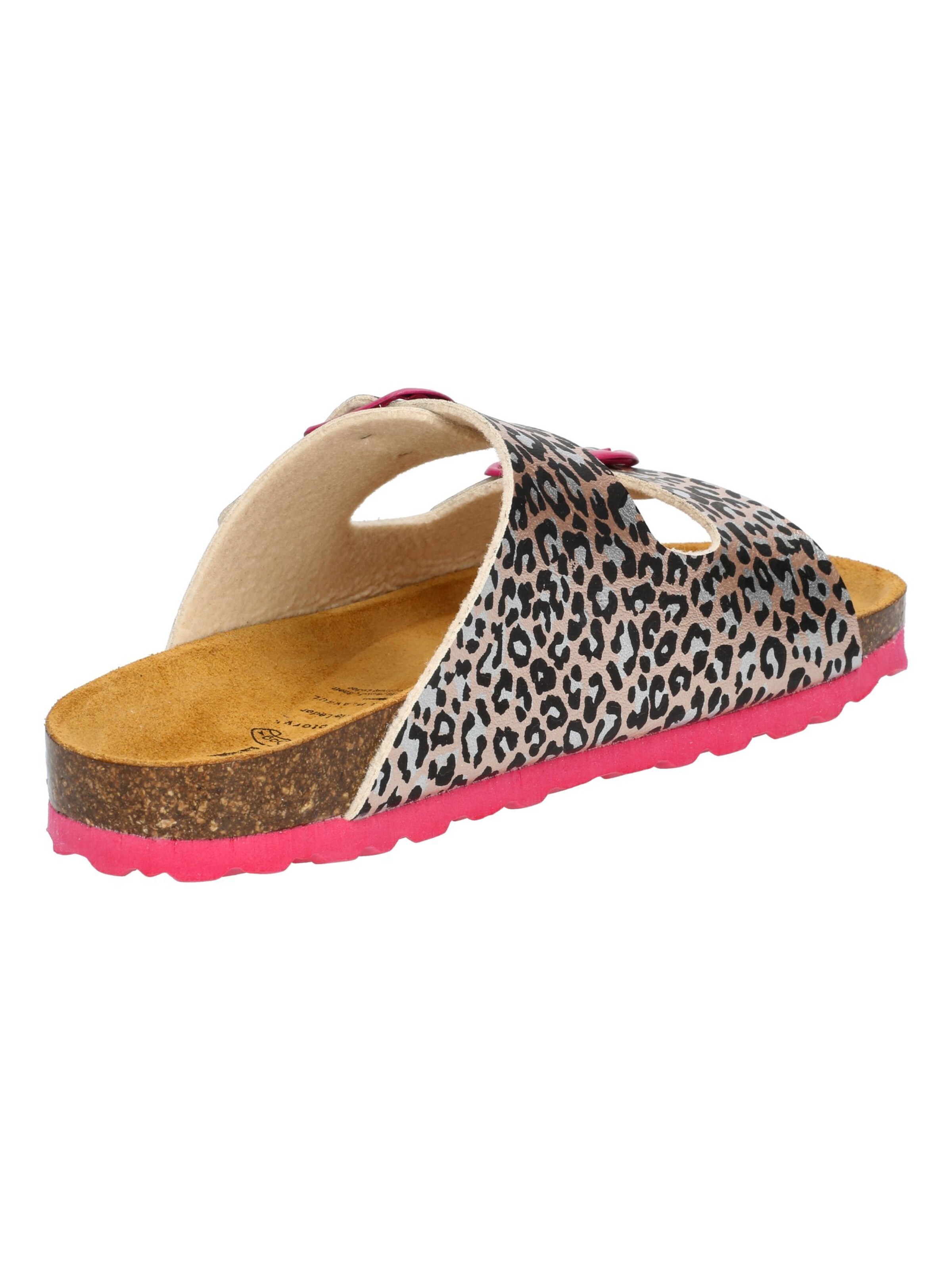 LICO Pantolette 'Bioline Rocky' in Pink
