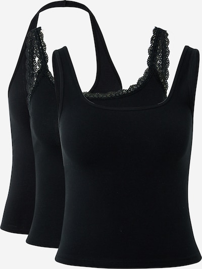 HOLLISTER Top 'BARE ECLECTIC' in Black, Item view
