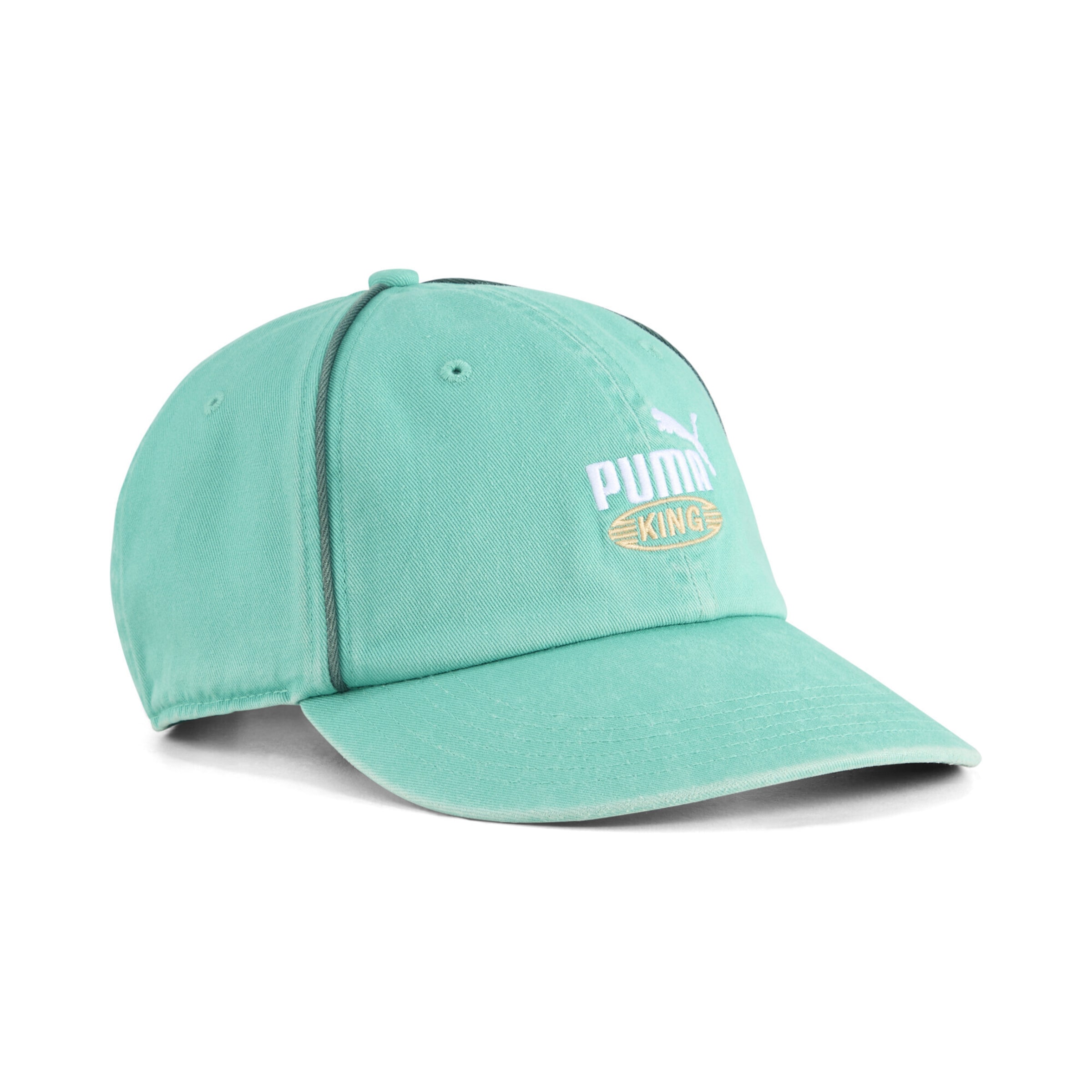 PUMA Cap 'King' in Yellow / Light green / White, Item view