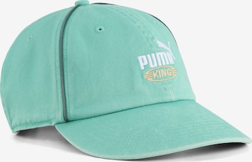 Casquette 'King' PUMA en vert : devant