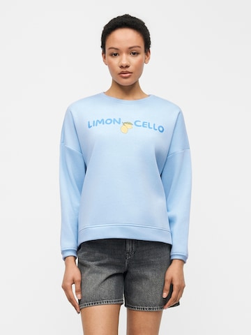 PIECES Sweatshirt 'PCMALIAH' in Blau: Vorderseite