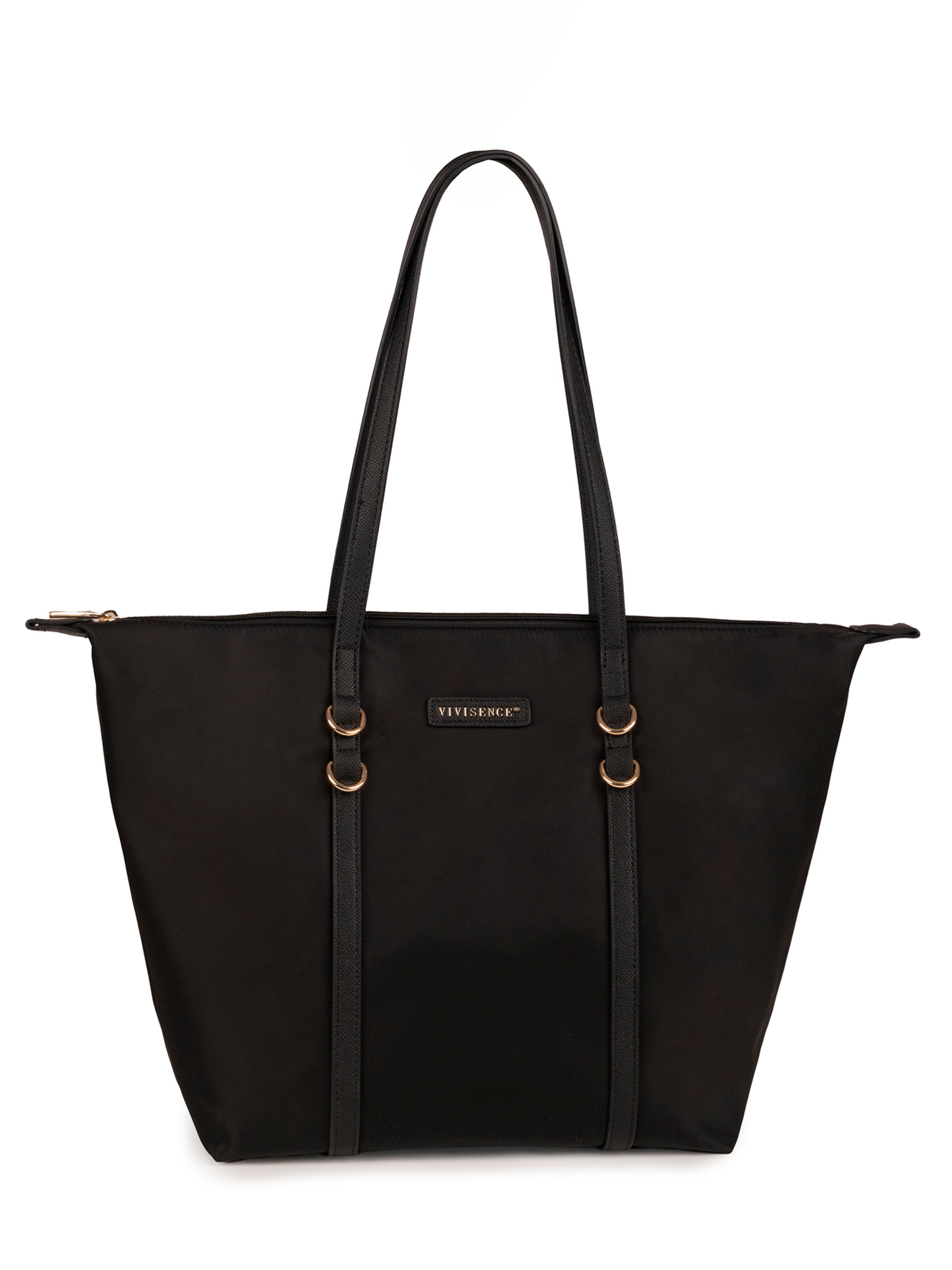 Vivisence Shopper 'T0023'‌‌‌‌‌‌‌‌‌ in Schwarz: Vorderseite