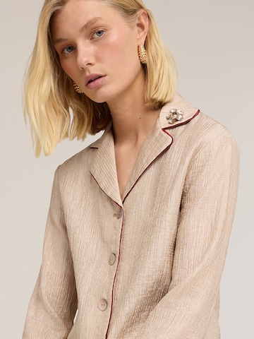 MOTIVI Blouse in Beige