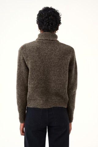 Kaffe Sweater 'KA Trina' in Brown