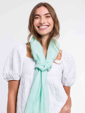 FRAAS Oversized Scarf in Blue: front