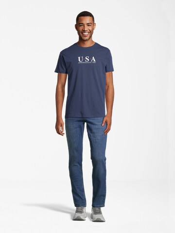 AÉROPOSTALE Shirt in Blue