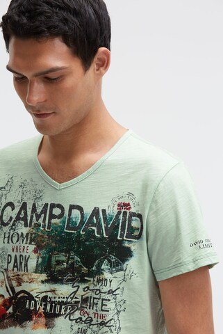 CAMP DAVID Shirt in Green