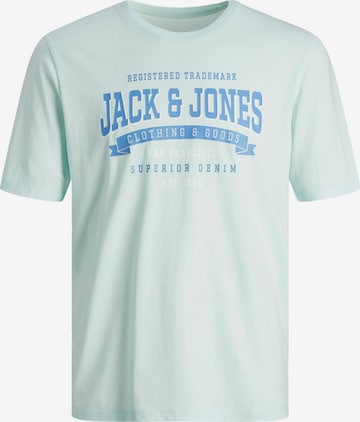 JACK & JONES - Camiseta en azul: frente