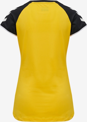 T-shirt fonctionnel Hummel en jaune