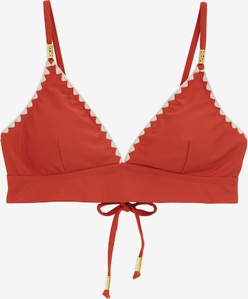 raudona WE Fashion Trikampė Bikinio viršutinė dalis: priekis