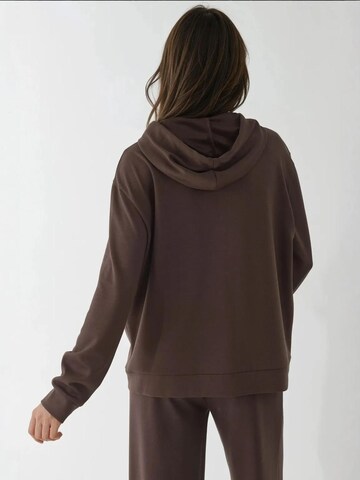 Hiccup Sweatjacke in Braun
