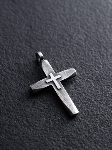 REYTEL Anhänger 'CREDENTE' in Silber: Vorderseite