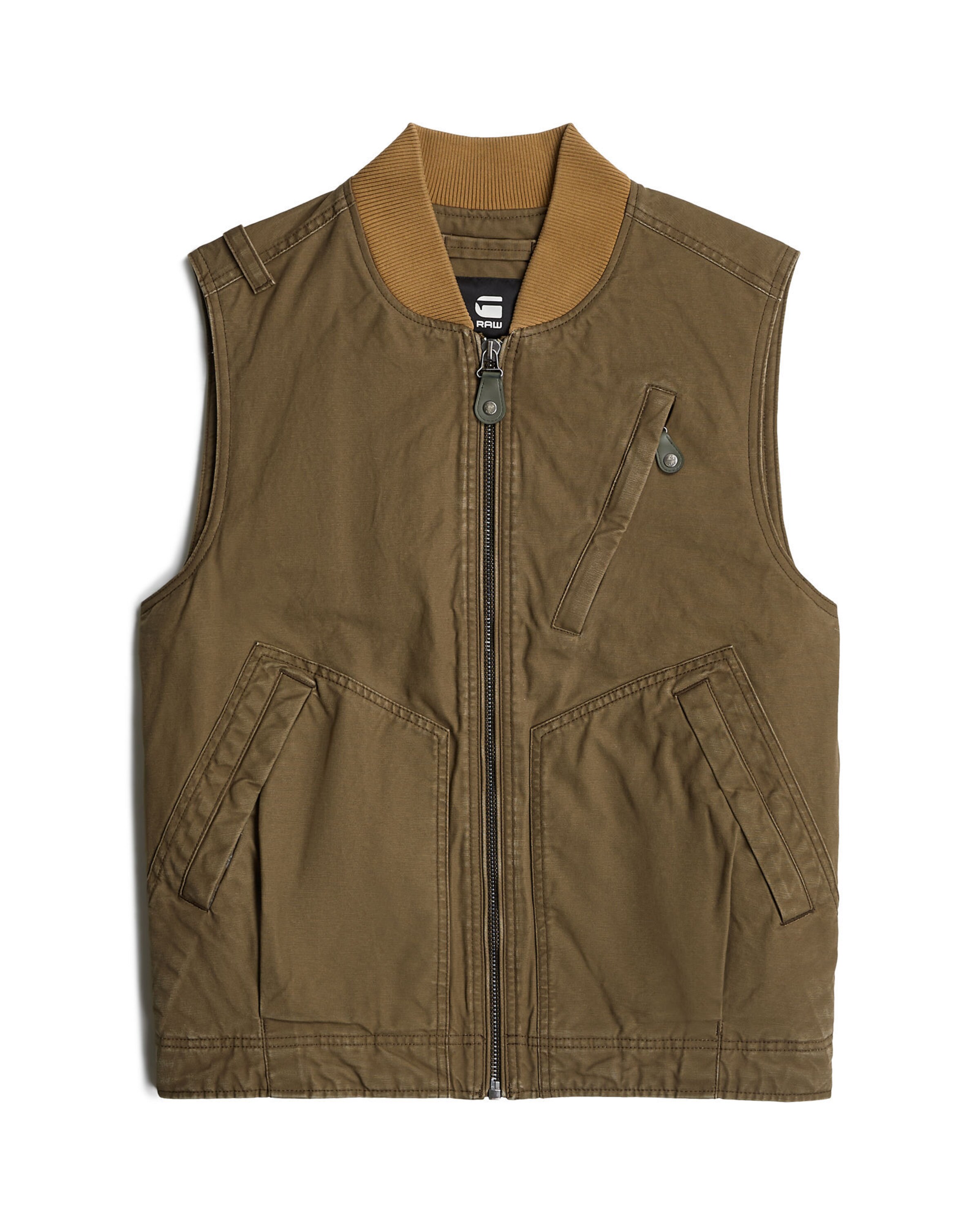 G-STAR Vest in Green: front