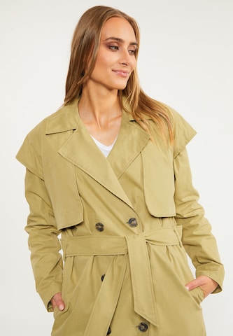 Manteau mi-saison DreiMaster Vintage en vert