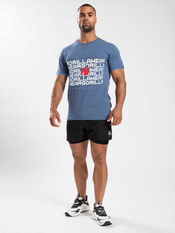 Gorilla Wear Shirt 'Bradley' in Blauw