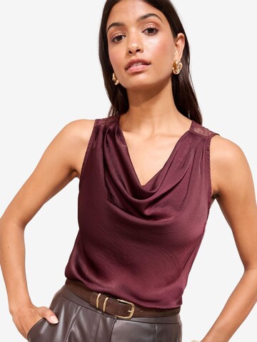 Friends Like These Blouse in Red: front