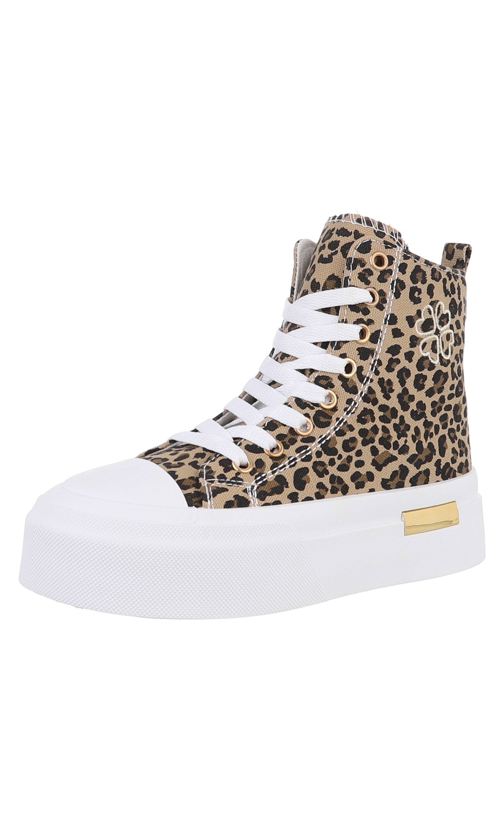 Ital-Design Sneaker in Beige: Vorderseite