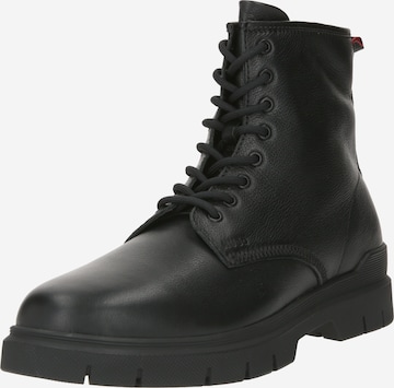 HUGO Red Veterboots 'Ryan' in Zwart: voorkant