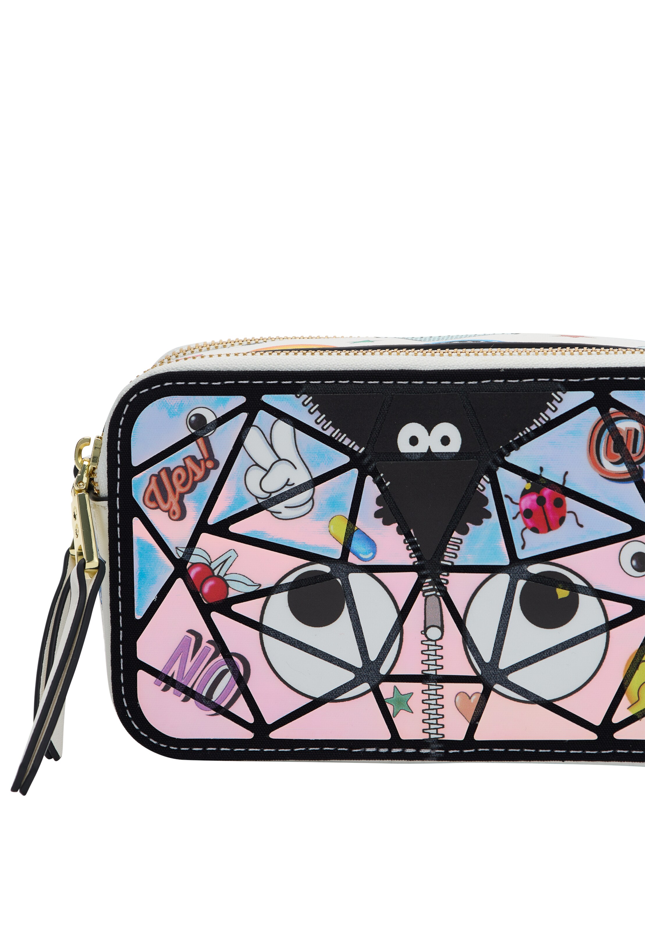 Sac à bandoulière 'Pop Eyetheme' MYMO en blanc