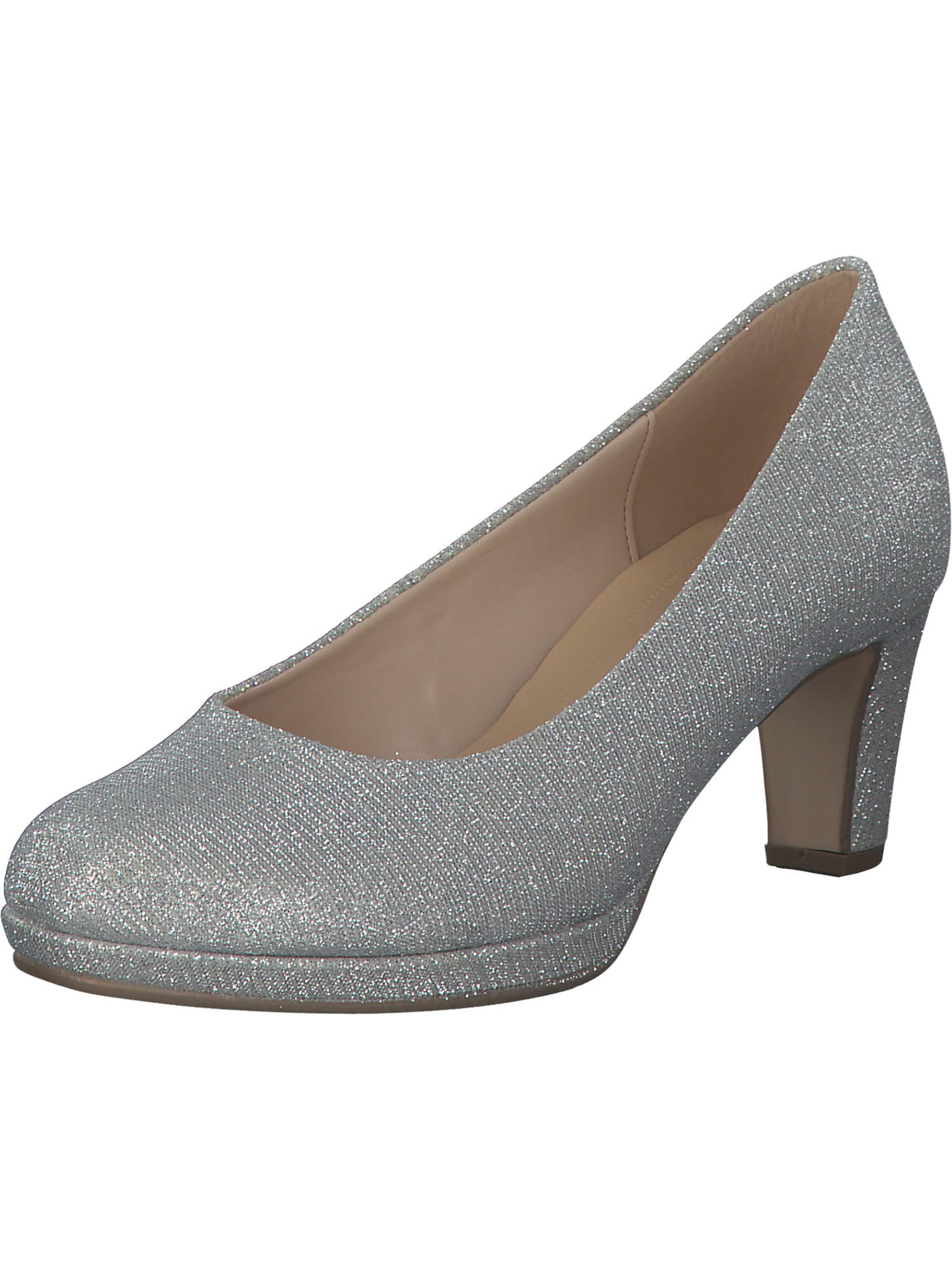 GABOR Pumps in Zilver: voorkant