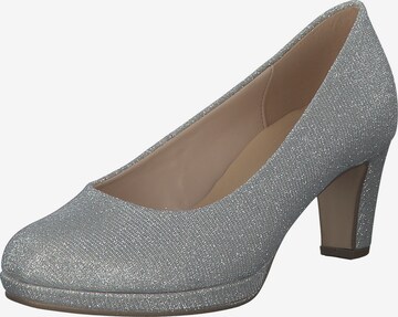 GABOR Pumps in Silver: front