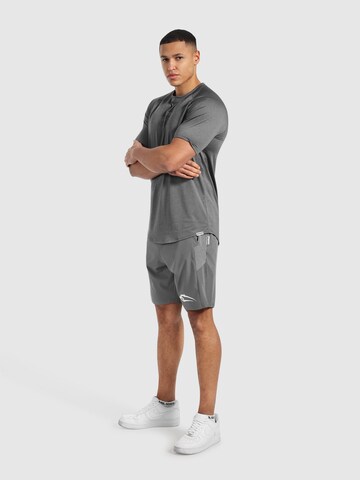 T-Shirt ' Powerfit Triple ' Smilodox en gris