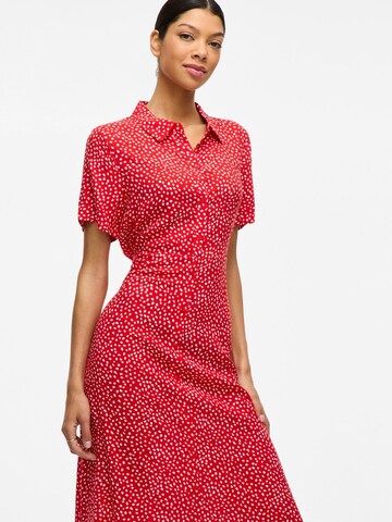 Robe-chemise VILA en rouge