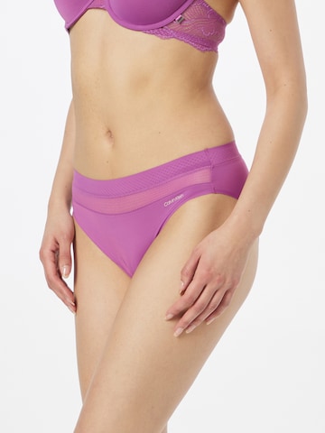 Calvin Klein Underwear Долнище на бански тип бикини в лилав: отпред