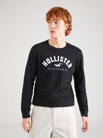 HOLLISTER Тениска в червено: отпред