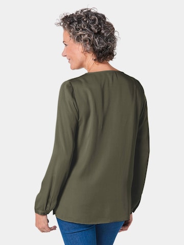 Goldner Blouse in Groen