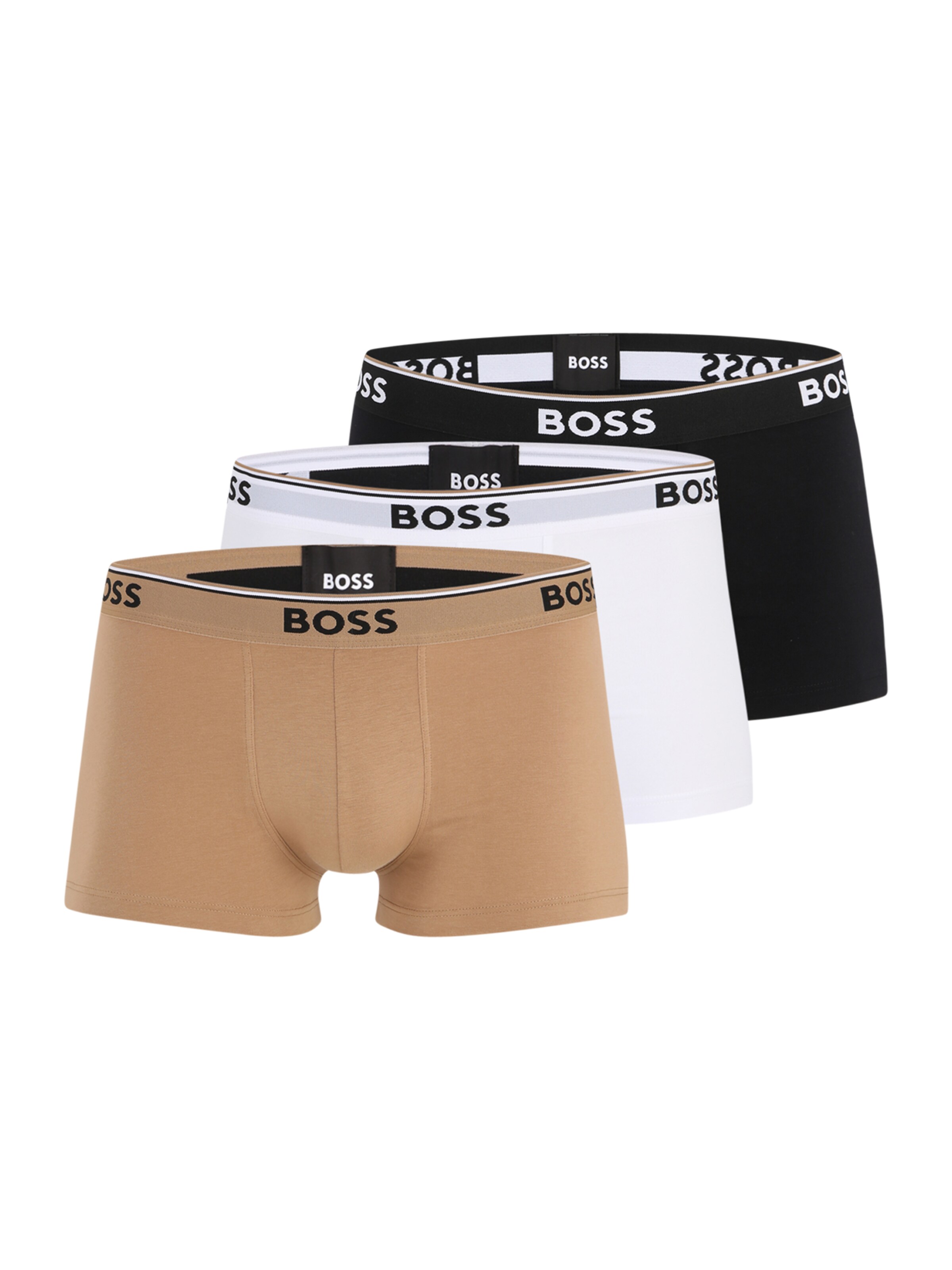 Boxers 'Power' BOSS en beige : devant