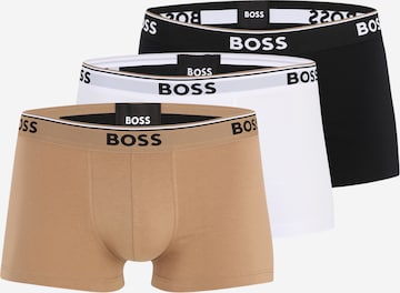 BOSS Boxershorts 'Power' in Beige: Vorderseite