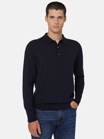 Boggi Milano Sweater in Blue: front