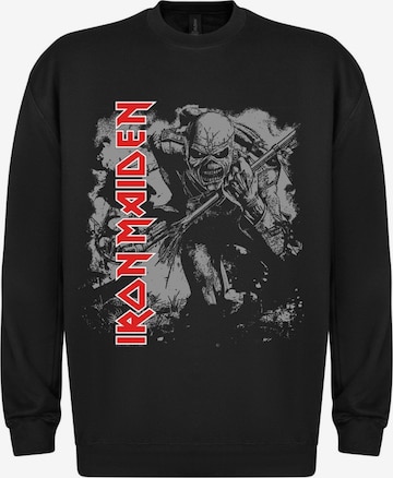 Sweat-shirt 'Iron Maiden Trooper' Iron Maiden en noir : devant
