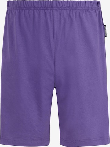 Pantalon de pyjama 'Malvik' Jan Vanderstorm en violet : devant