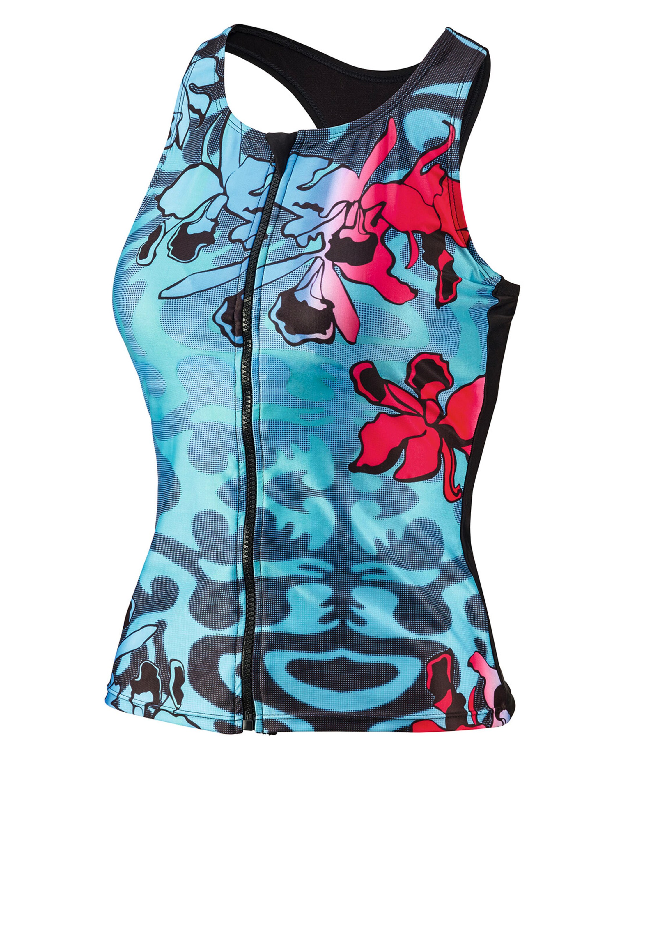 BECO the world of aquasports High neck Tankini top 'BEsuit Racerback' in Blue