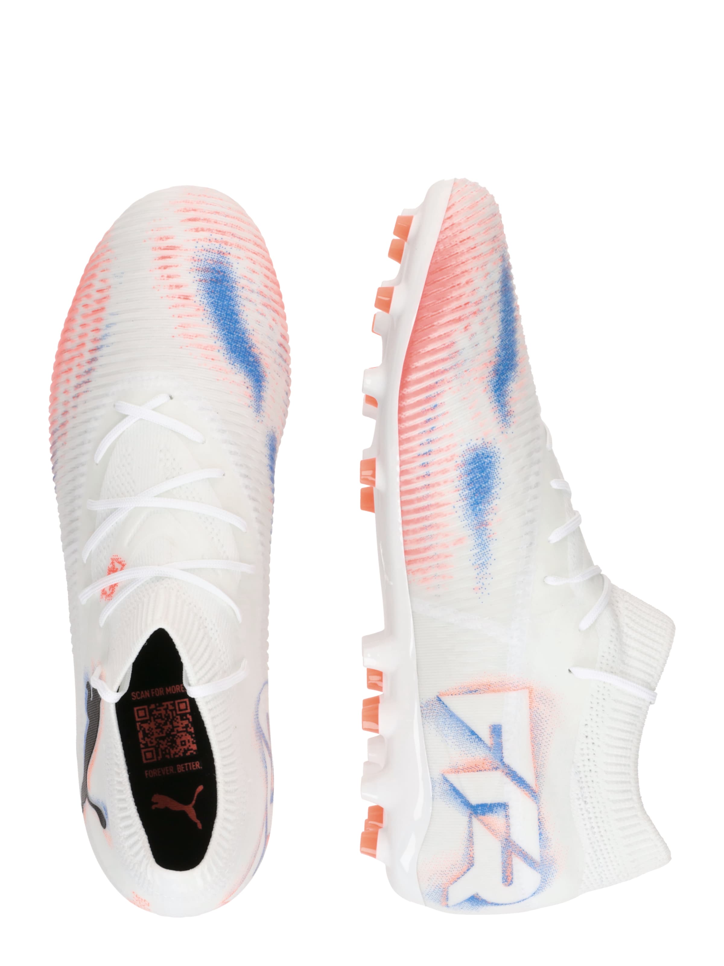 PUMA Παπούτσι ποδοσφαίρου 'FUTURE 8 MATCH' σε λευκό