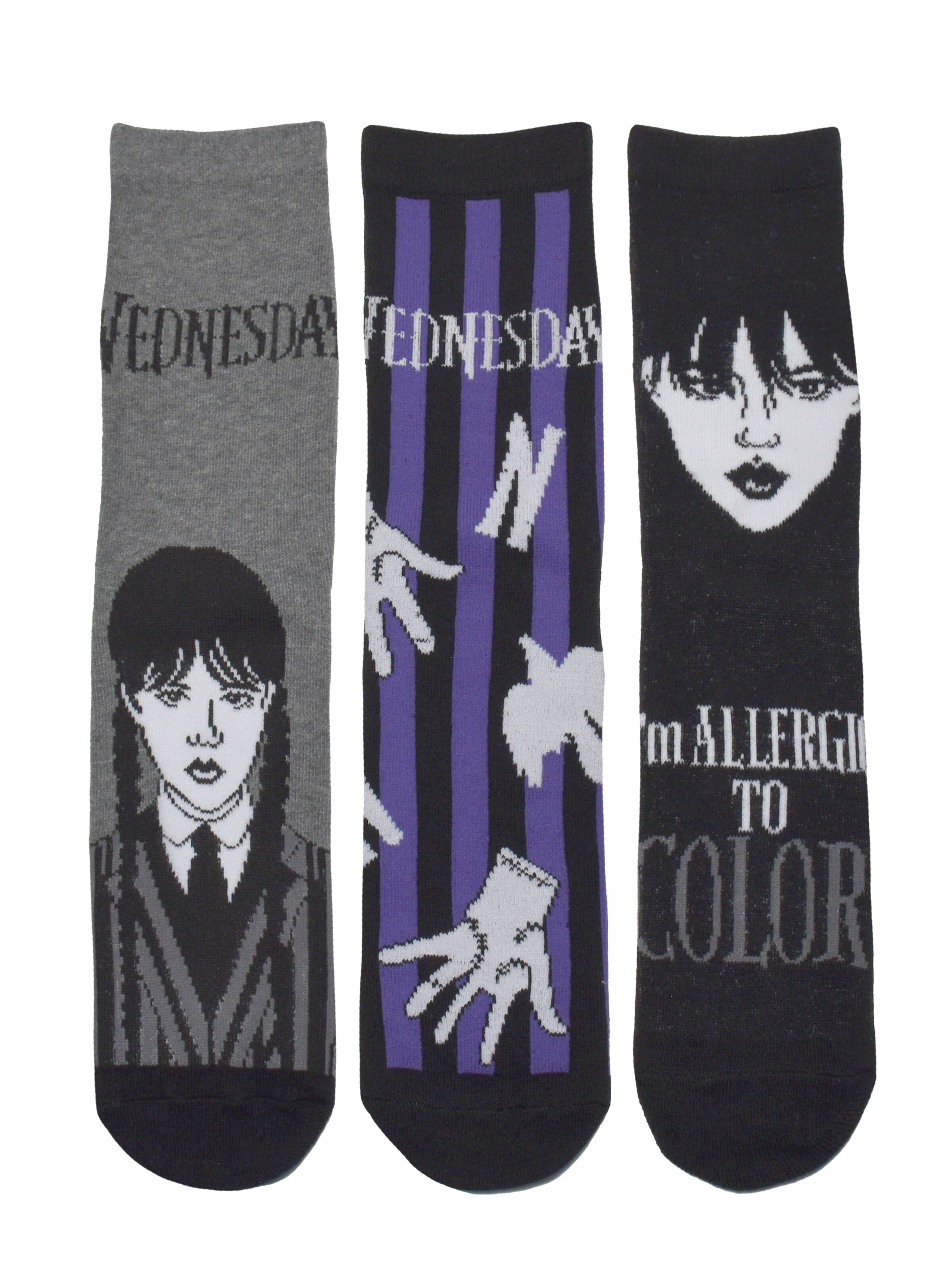 Wednesday Socks in Mixed colours