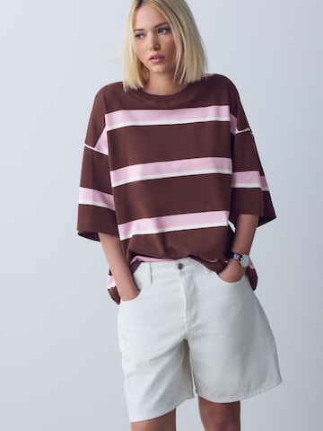 Next Shirt in Brown: front