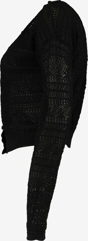 Hailys Knit cardigan 'Livia' in Black