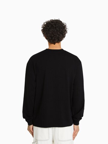 Bershka Sweatshirt in Zwart