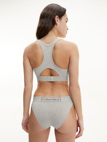 Calvin Klein Underwear Bralette Nursing Bra 'Reimagined Heritage' in Grey