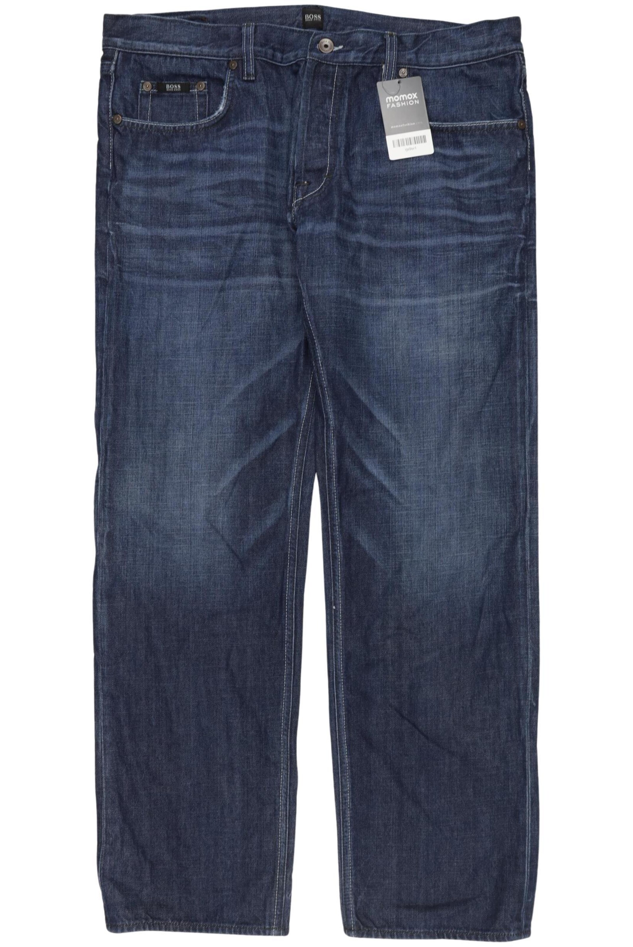 BOSS Black Jeans in 38 in Blue: front