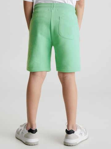 zaļš Calvin Klein Jeans Standarta Bikses