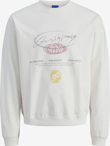 Jack & Jones Junior - Sudadera en blanco: frente