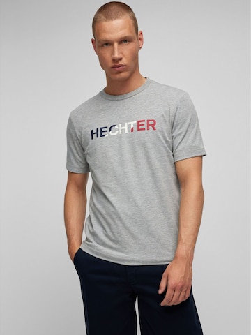 T-Shirt HECHTER PARIS en gris : devant