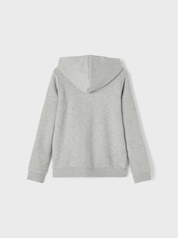 NAME IT Zip-Up Hoodie 'Lena' in Grey